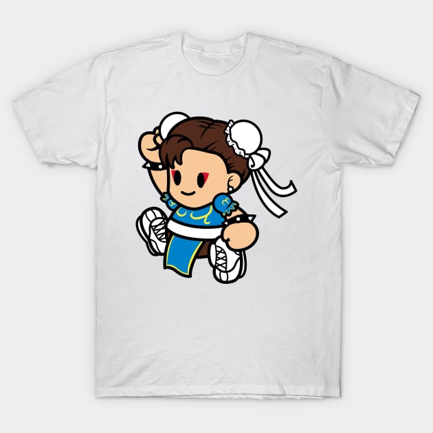 Cute Chun Li T-Shirt by Samtronika
